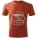 Tricou rosu cupru, Caci Domnul este bun...